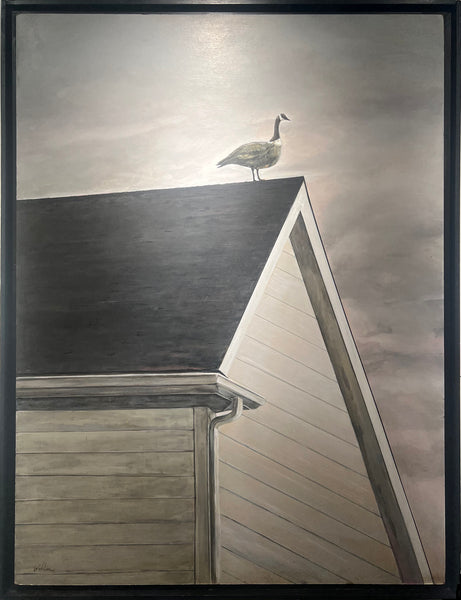 Goose on the Roof
